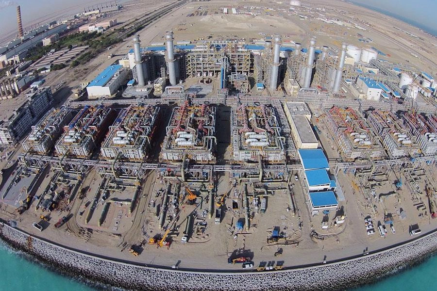 Az-Zour North IWPP | Steel construction projects in UAE