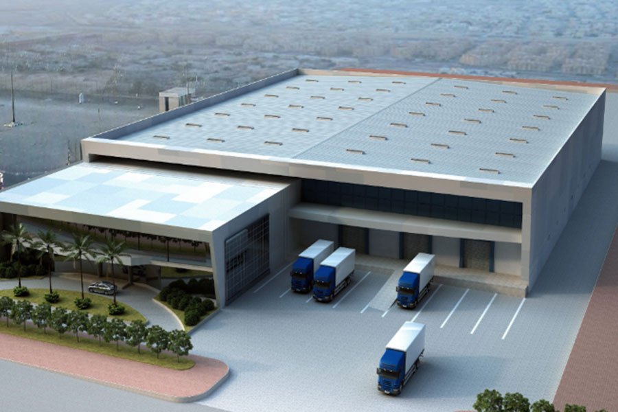 Construction of Proposed Warehouse